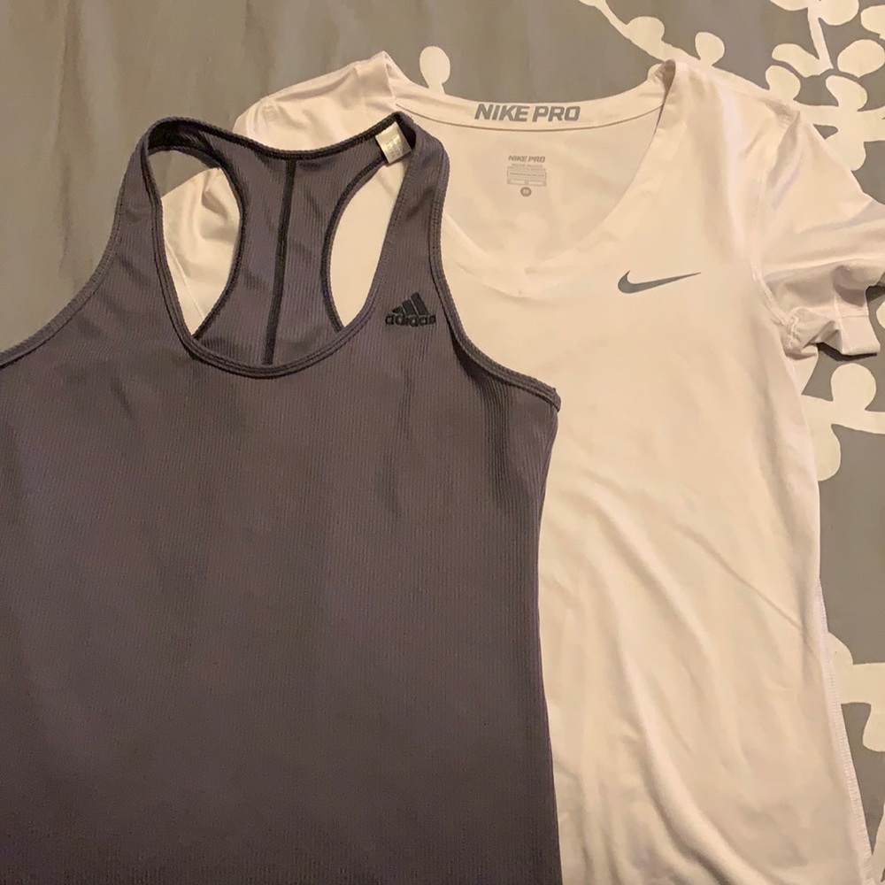 Nike/Adidas Workout tops